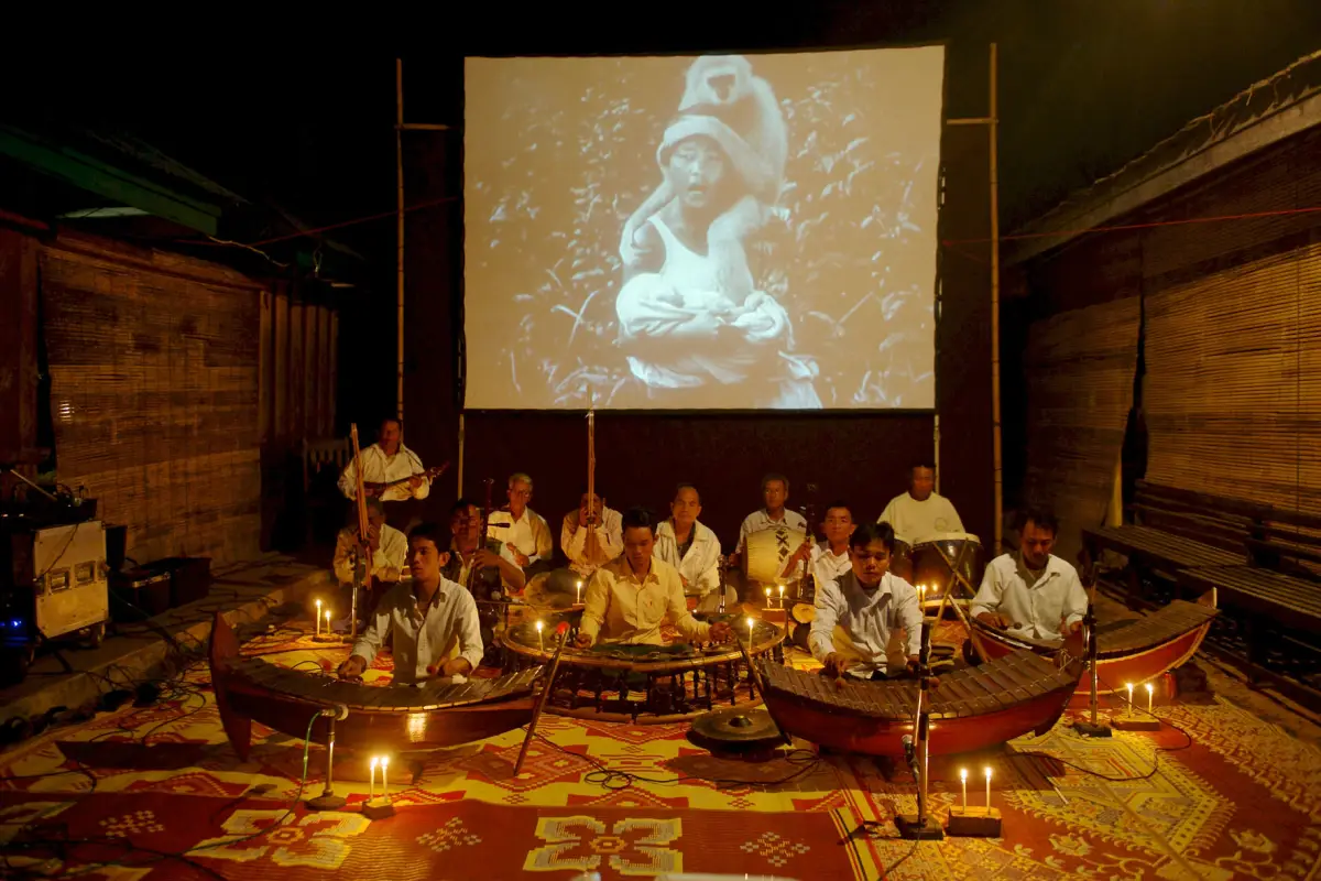 Shadow puppet theatre