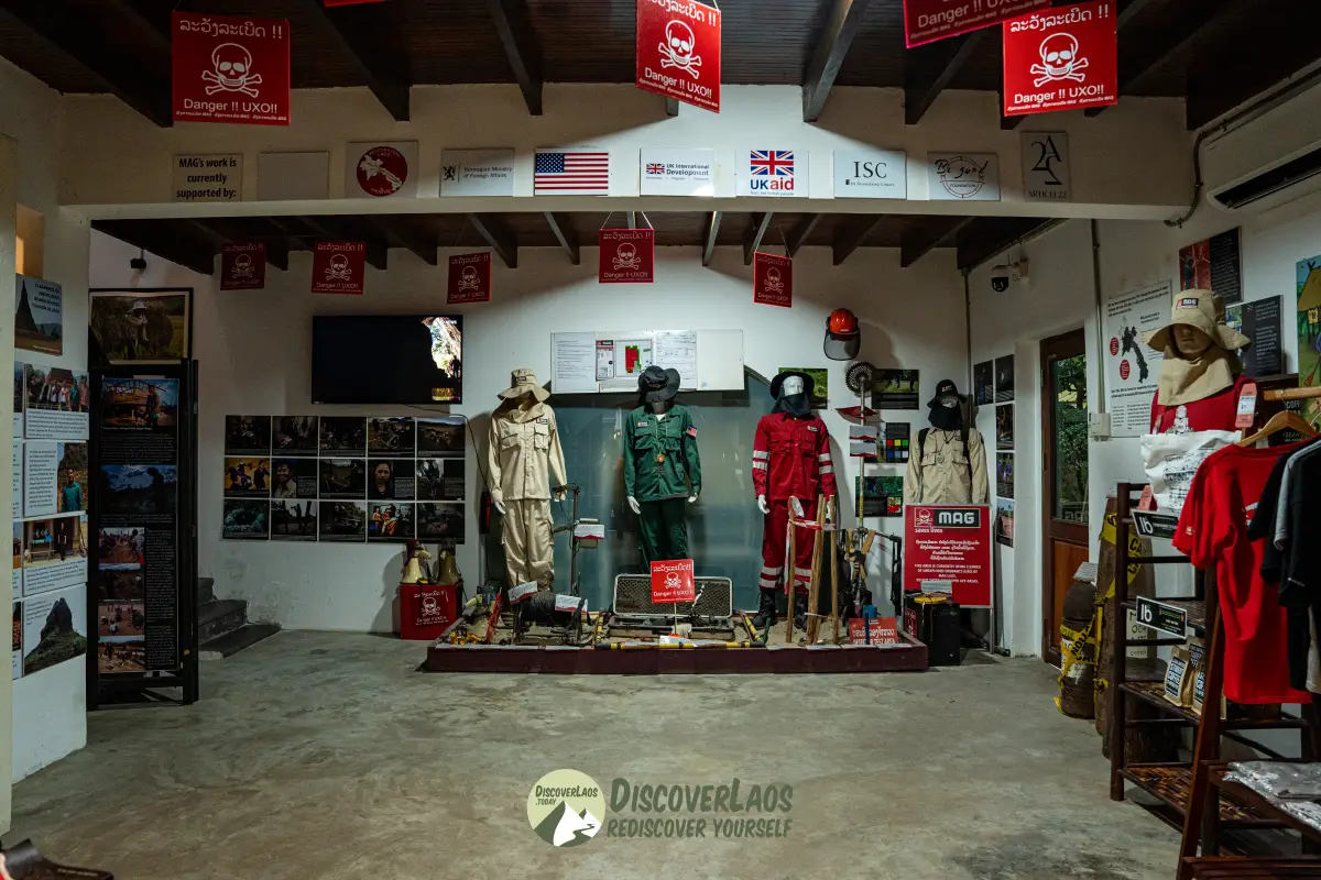 MAG UXO Visitor Information Centres